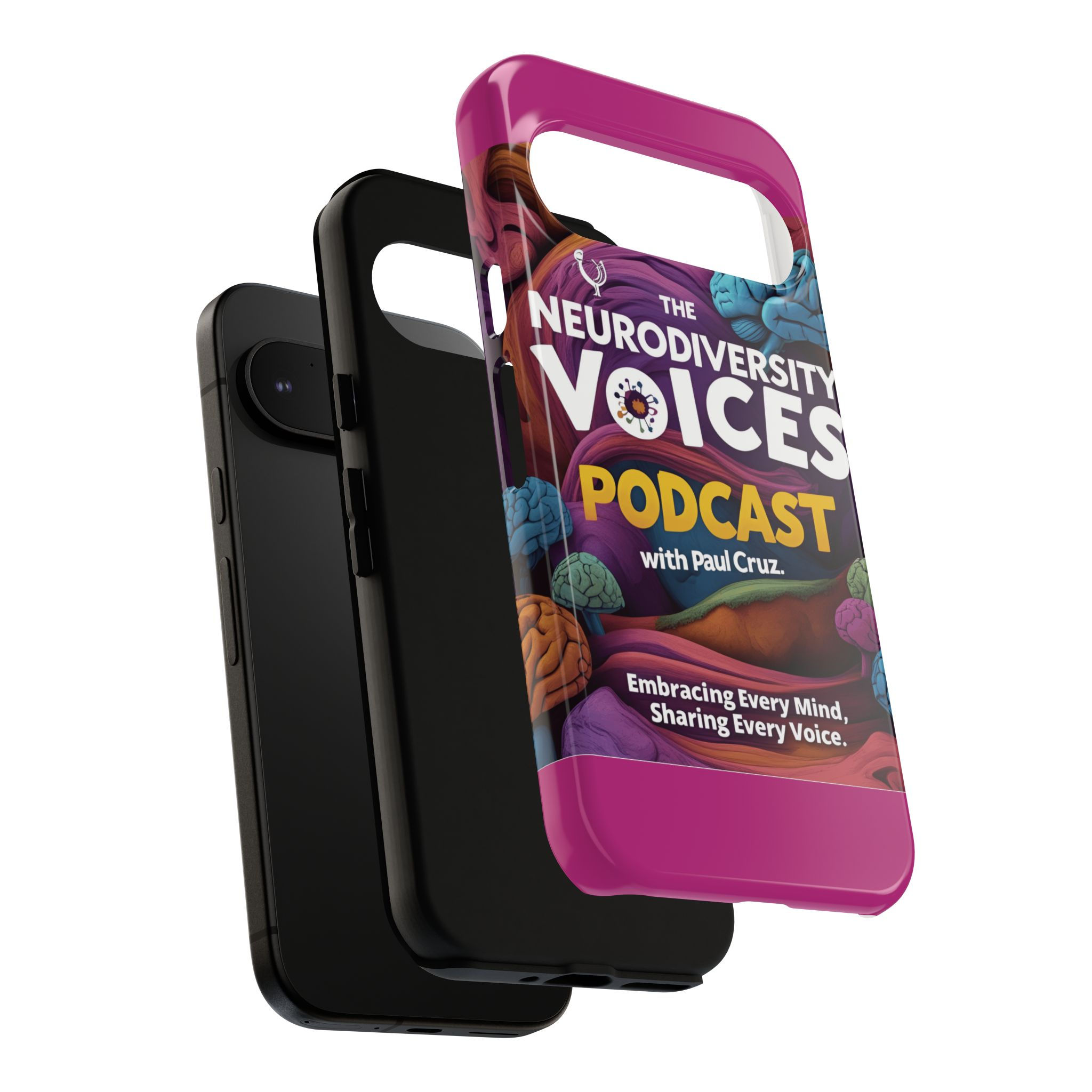 The Neurodiversity Voices Podcast Phone Case