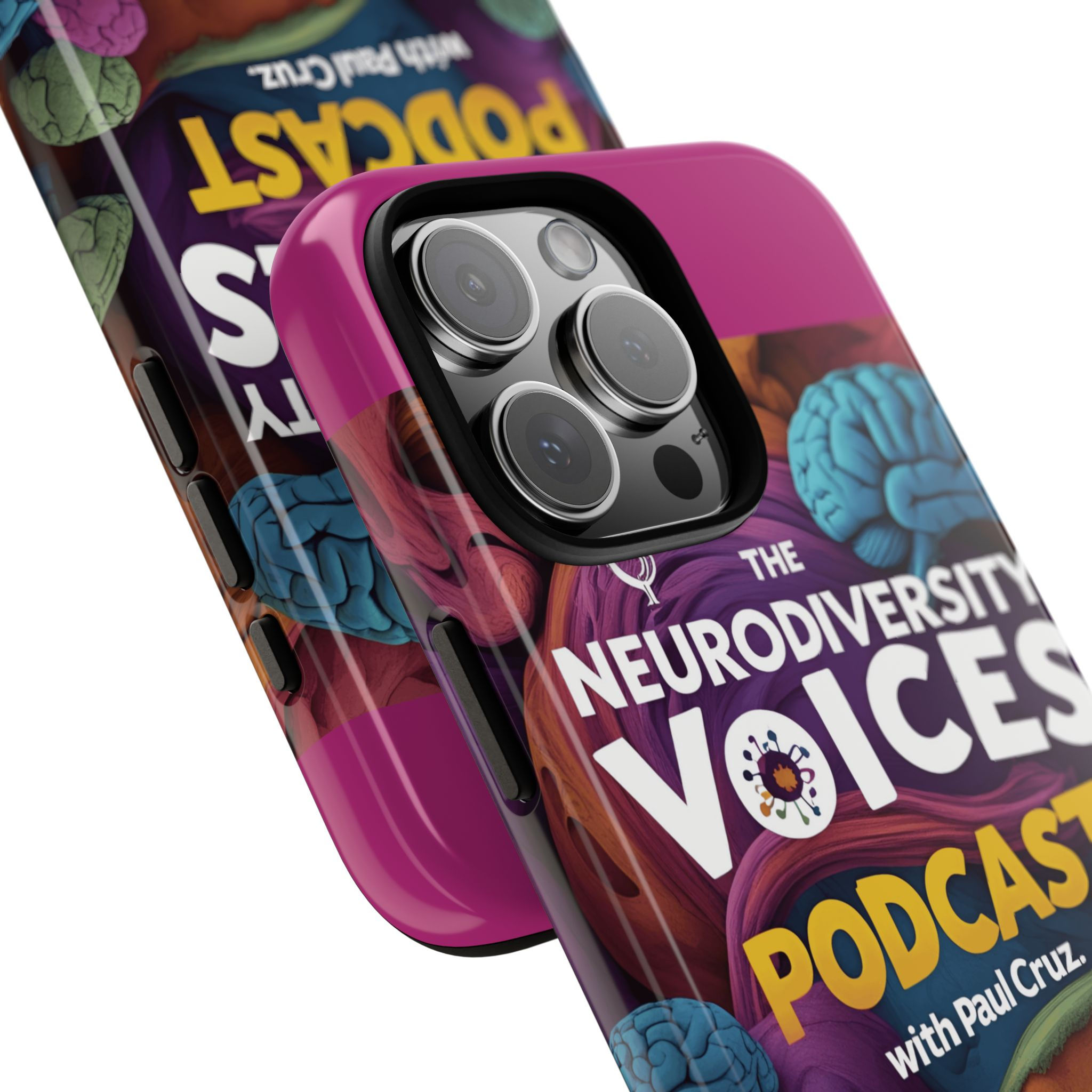 The Neurodiversity Voices Podcast Phone Case