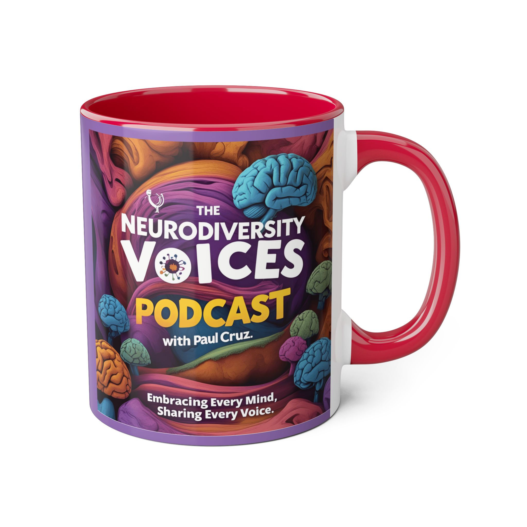 The Neurodiversity Voices Podcast Accent Mug (11oz)