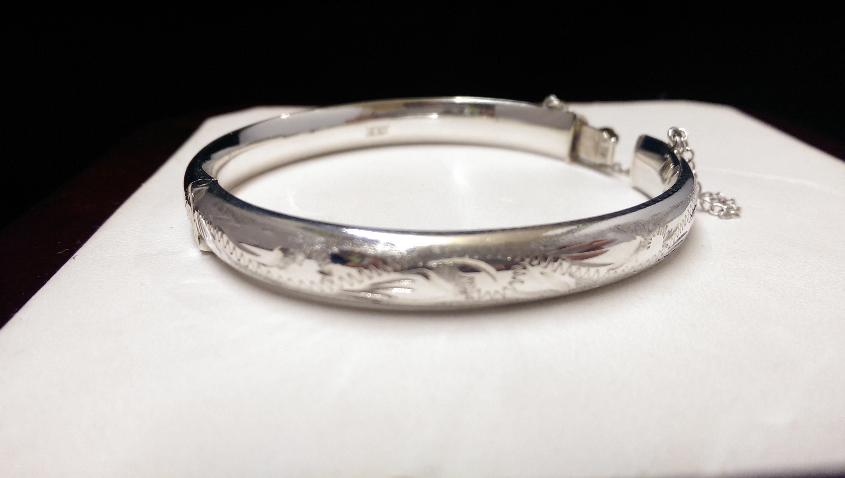 925 Sterling Silver Bangle herefordgold