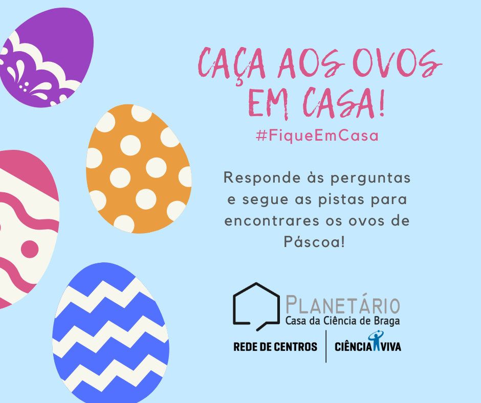 Caça aos Ovos em CASA!