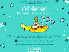 #ciênciaemcasa: 20º desafio