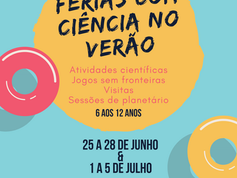 Férias de Verão com Ciência!