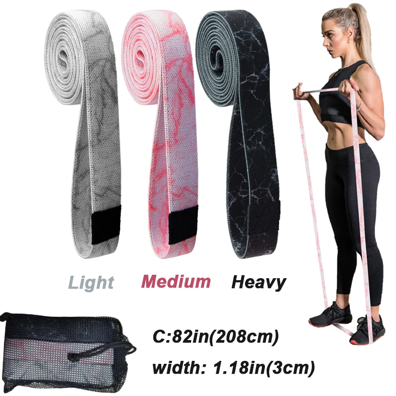 Thumbnail: Resistance Bands Set Fitness Exercise Elastic Booty Bands 