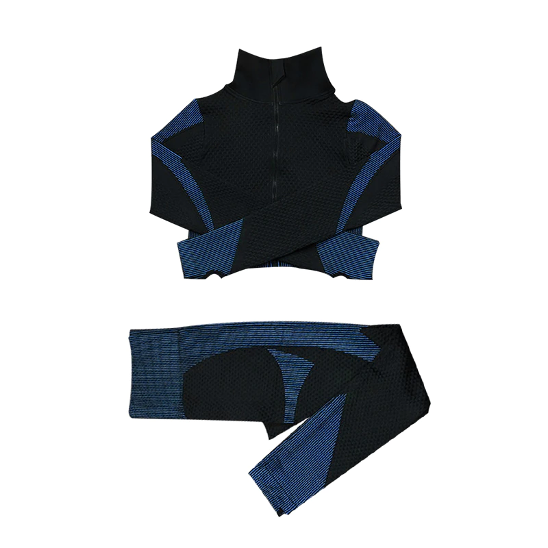 Thumbnail: Women 3 piece Yoga Suit 