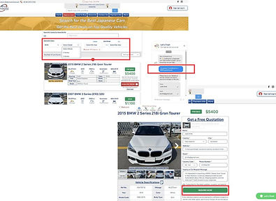 Search and buy Japanese used cars online – ASH INTERNATIONAL's advanced car search page with filters for make, model, year, and price to find the best JDM and export vehicles.