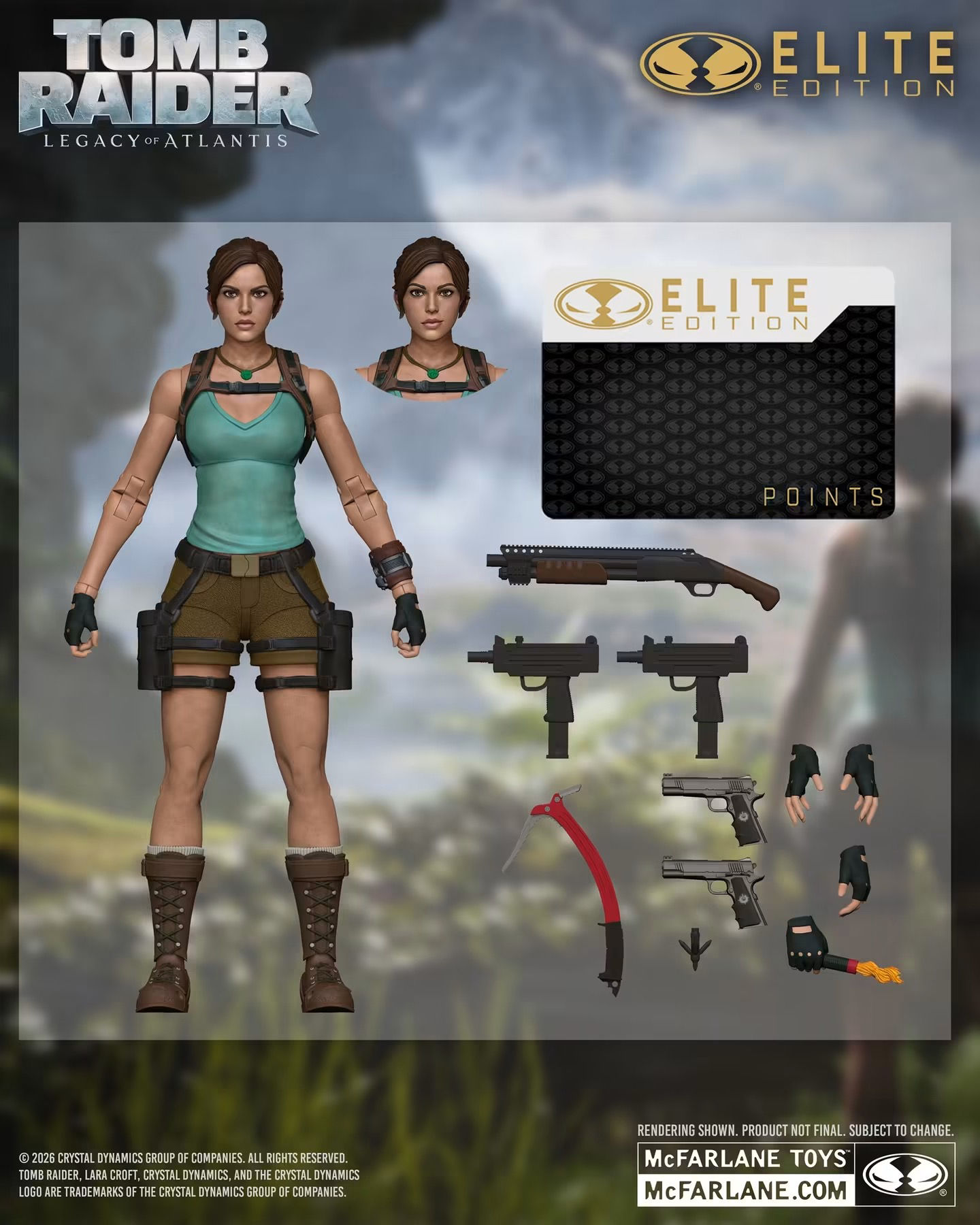LARA CROFT - McFarlane Elite Edition