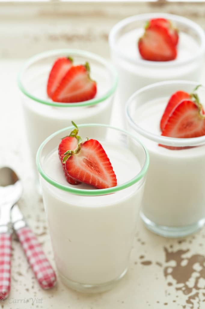 Coconut Panna Cotta via DeliciouslyOrganic.net #paleo