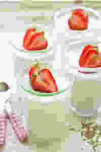 Coconut Panna Cotta via DeliciouslyOrganic.net #paleo