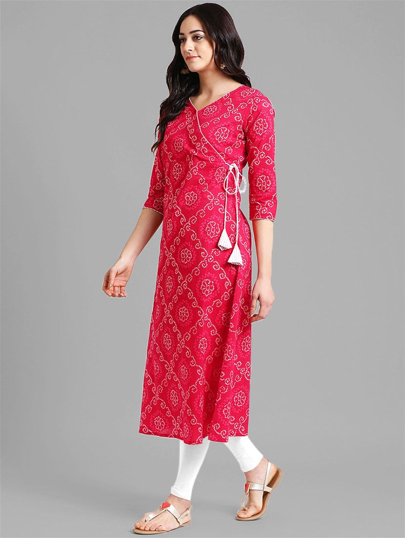 Bandhani Cotton Kurti