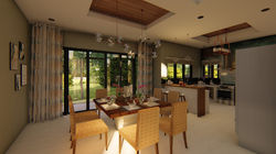 DINING & KITCHEN AREA