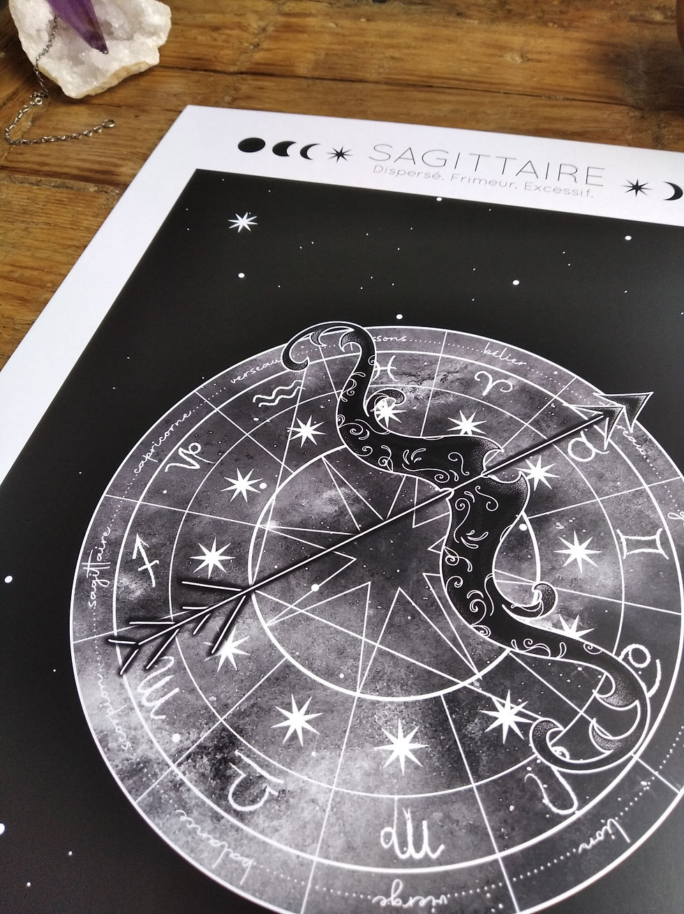 Miniature : Illustration astro Sagittaire