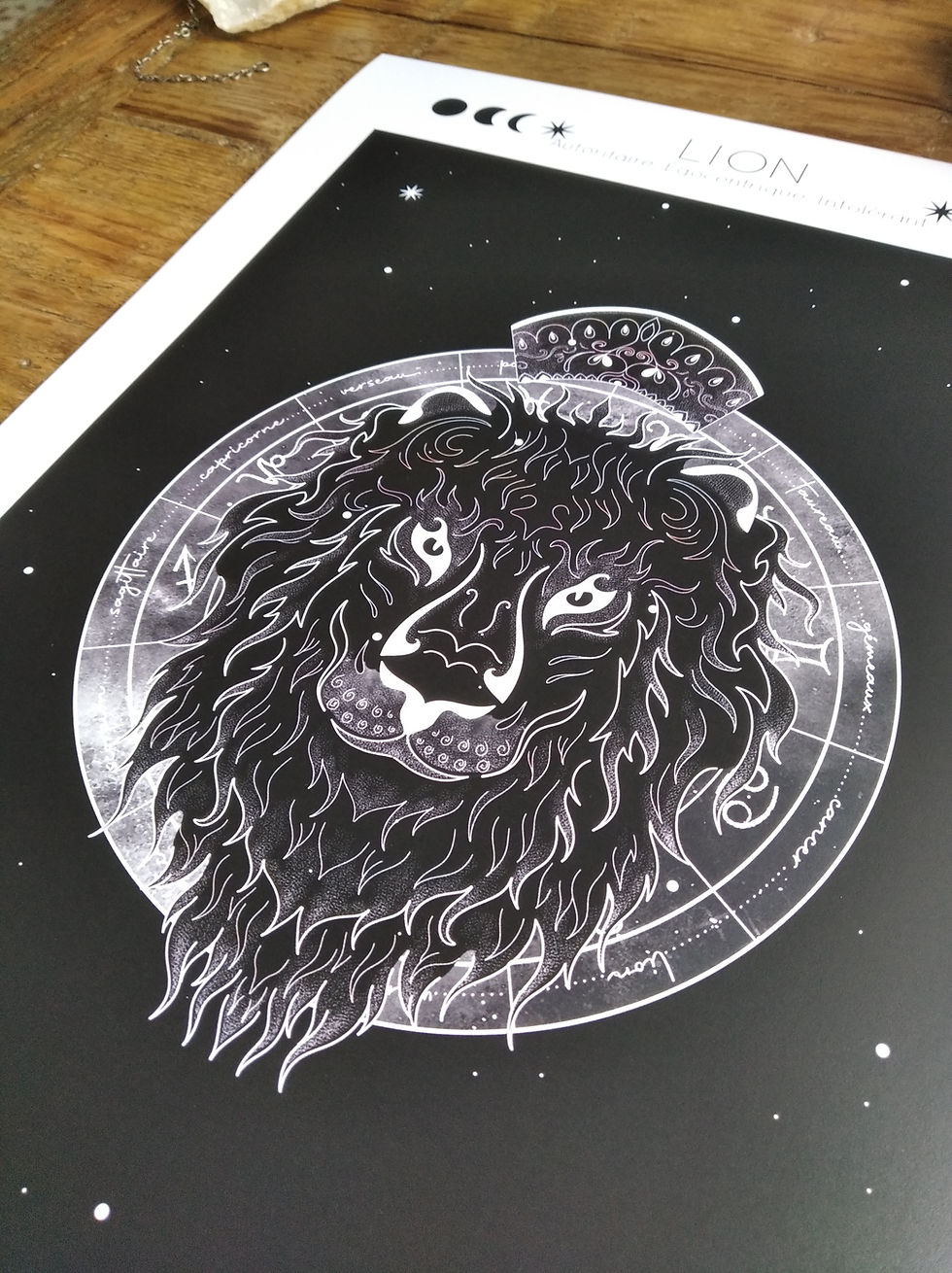 Miniature : Illustration astro Lion