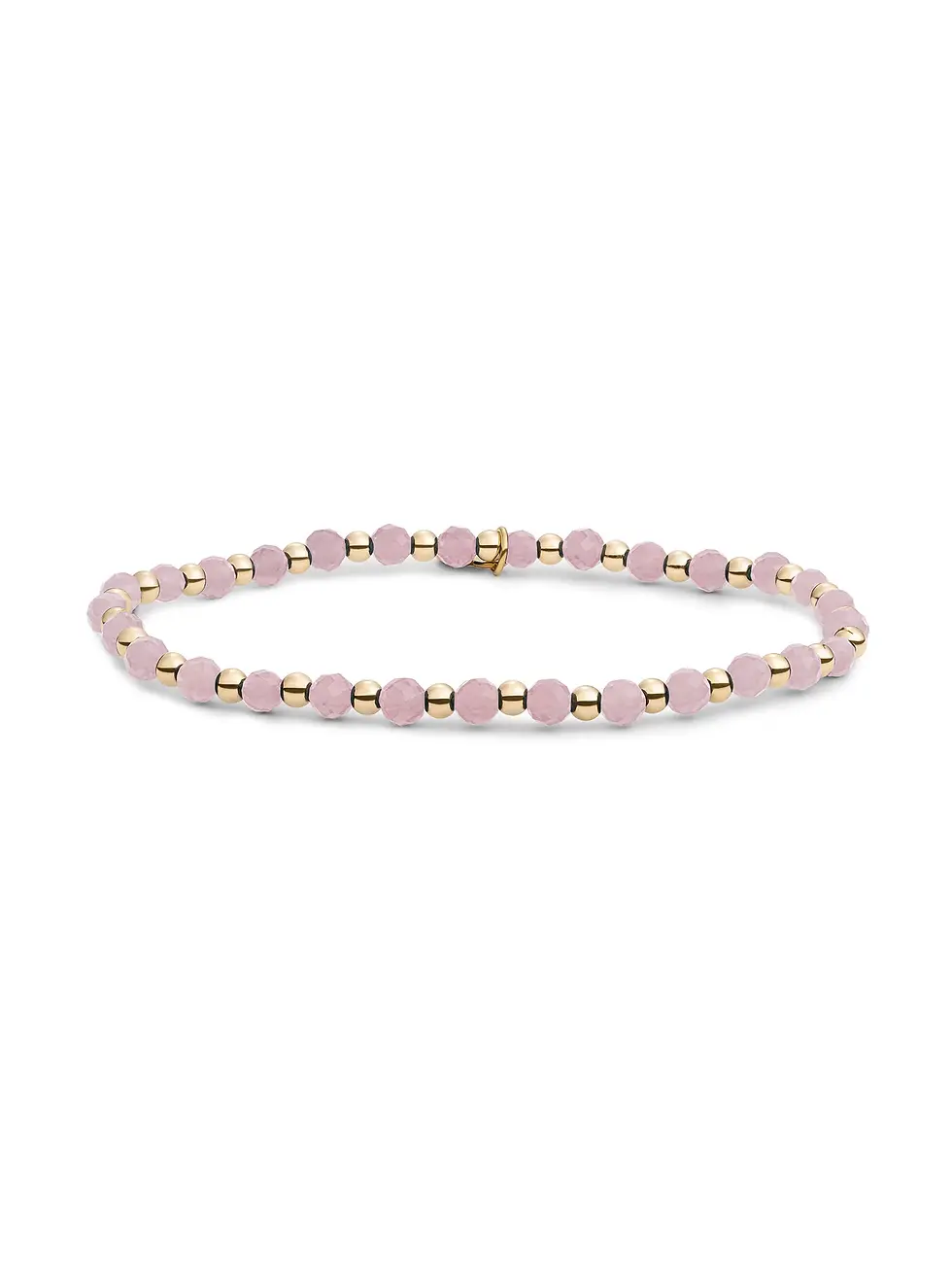 SBG-GEM66-3MM-MIX Sparkling Jewels Interstellar Armband Pink Opalite