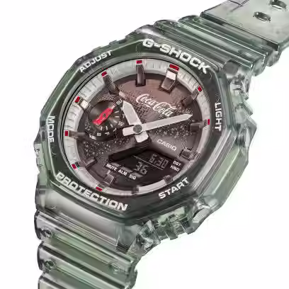 GA-2100CC-3AER G-Shock Coca Cola horloge Limited Edition