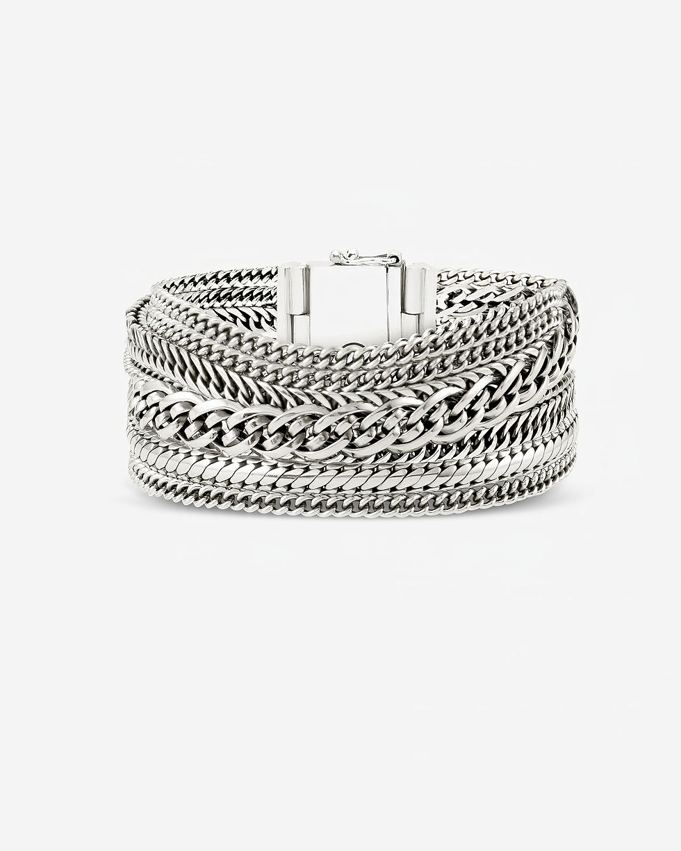 124 Buddha to Buddha  Multi Chain Nathalie armband