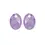 Thumbnail: EAGEM05-MO Sparkling Jewels Medium Oval Southern Amethyst oorbel stenen