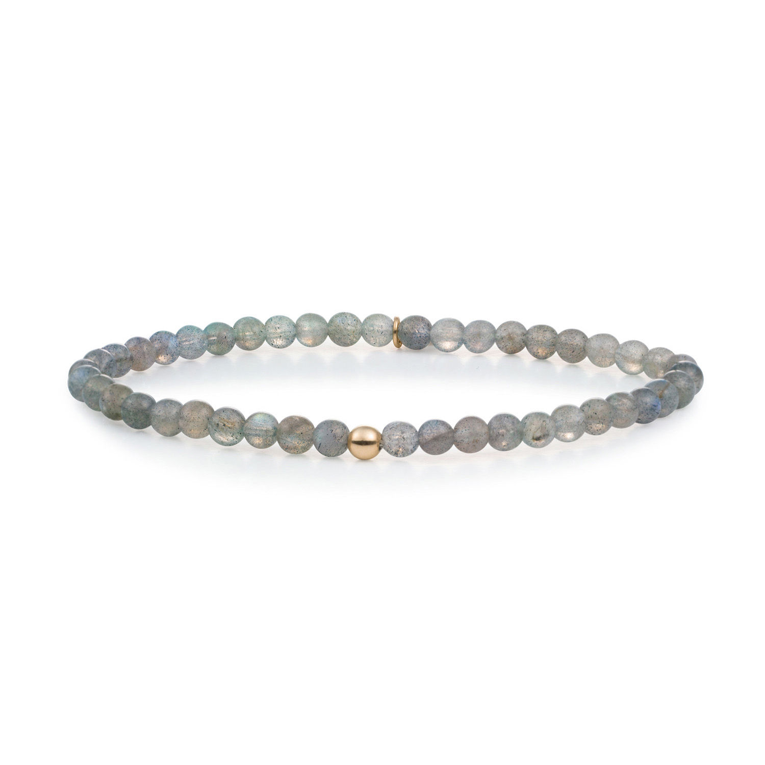 SBG-GEM18-ADD-4MM Sparkling Jewels Labradorite Saturn Small armband