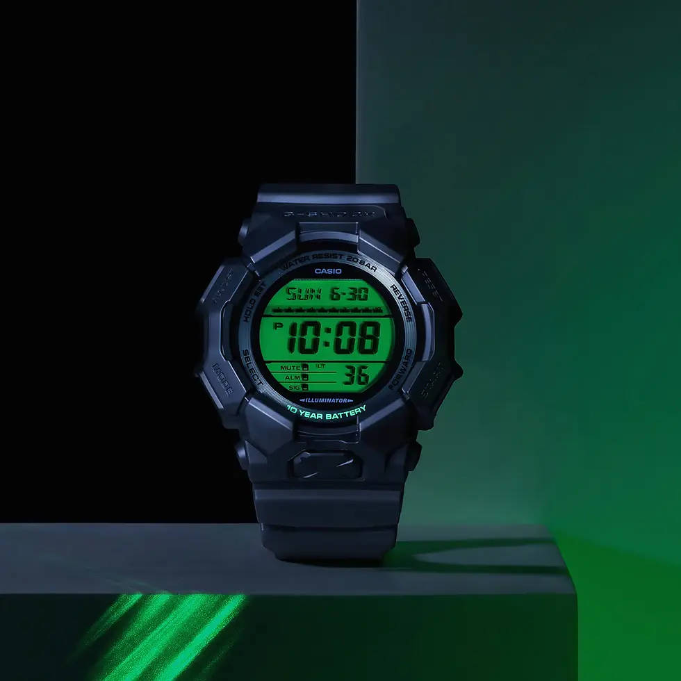 GD-010BEG-1ER Casio G-Shock horloge Electro Green