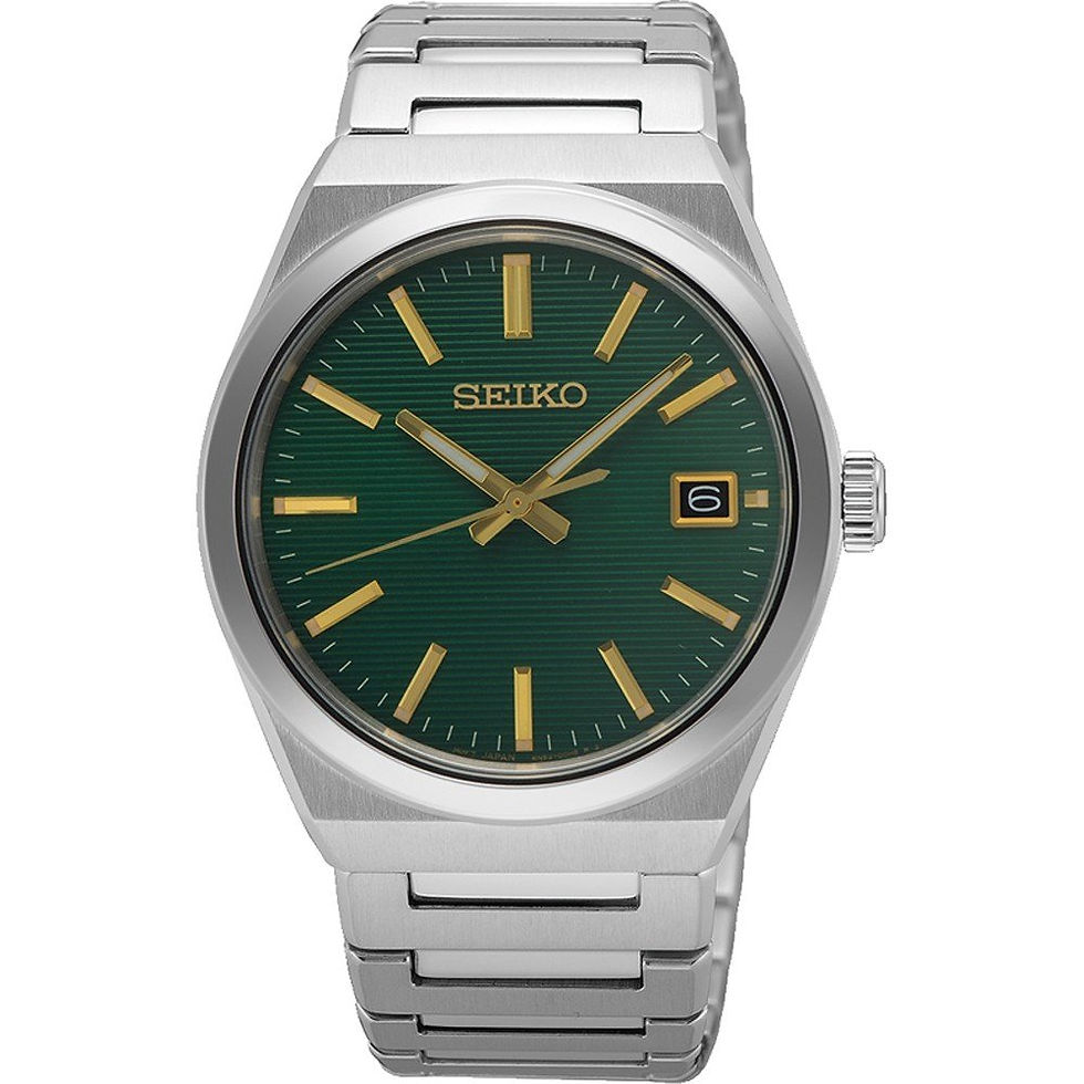 SUR601P1 Seiko herenhorloge staal saffierglas