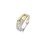 Thumbnail: 12394ZY Ti Sento ring verguld zilver  met zirconia