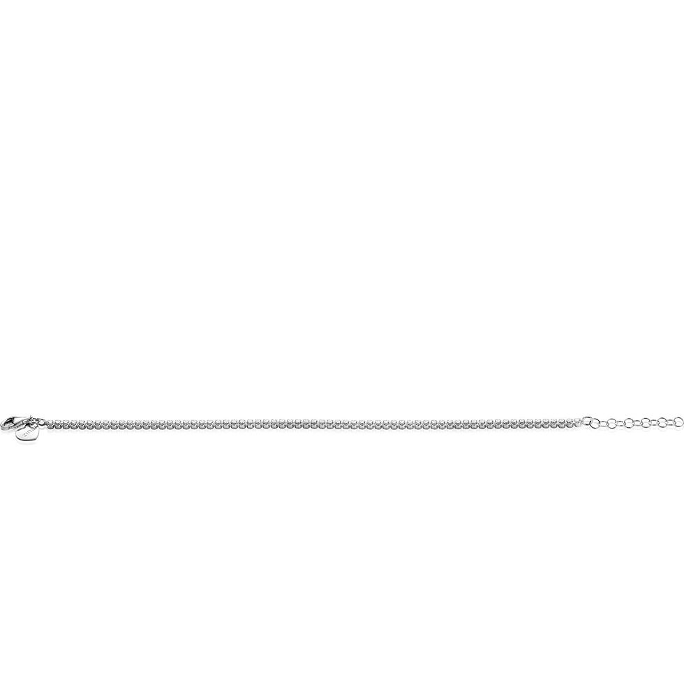Thumbnail: ZIA2590 ZINZI zilveren tennisarmband met zirconia