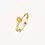 Thumbnail: 1242YCI Blush 14k geelgouden ring met citrine