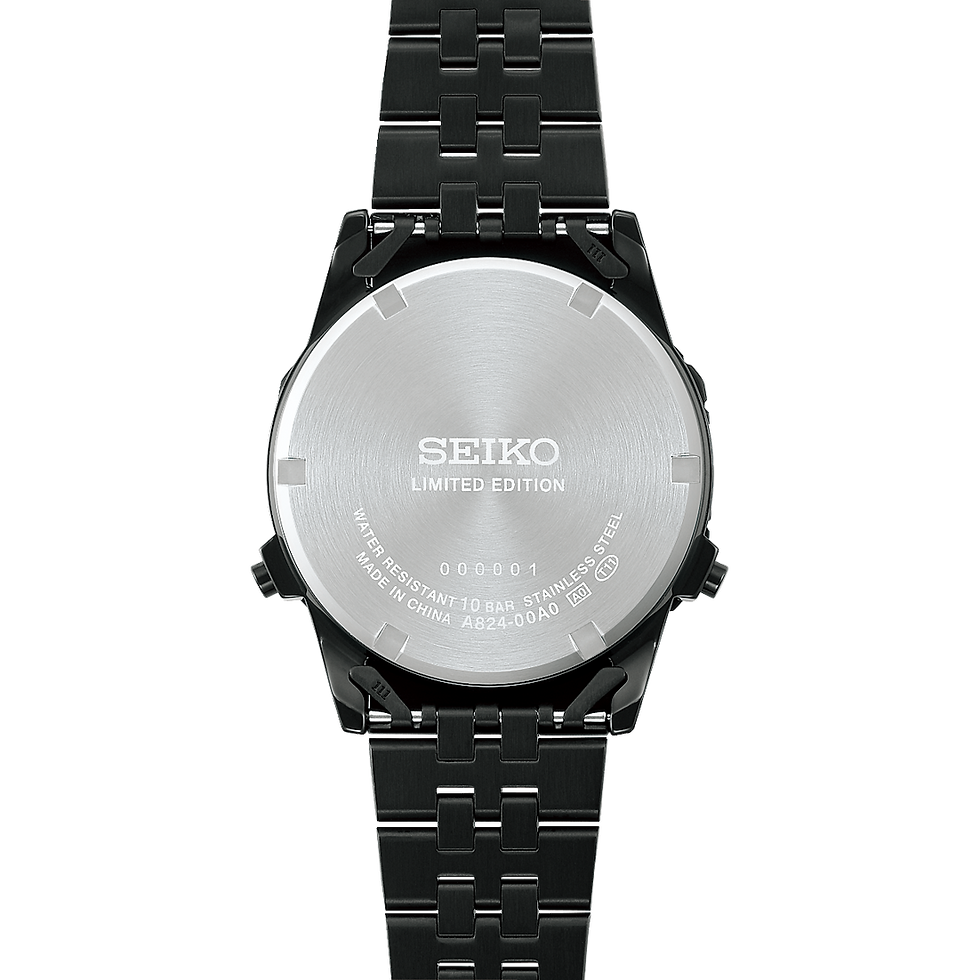 Thumbnail: HFL001P1 Seiko Rotocall Limited Edition horloge Edo paars