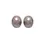 Thumbnail: EAGEM23-SO Sparkling Jewels Oorbel Edelstenen Small Oval Smoky Quartz