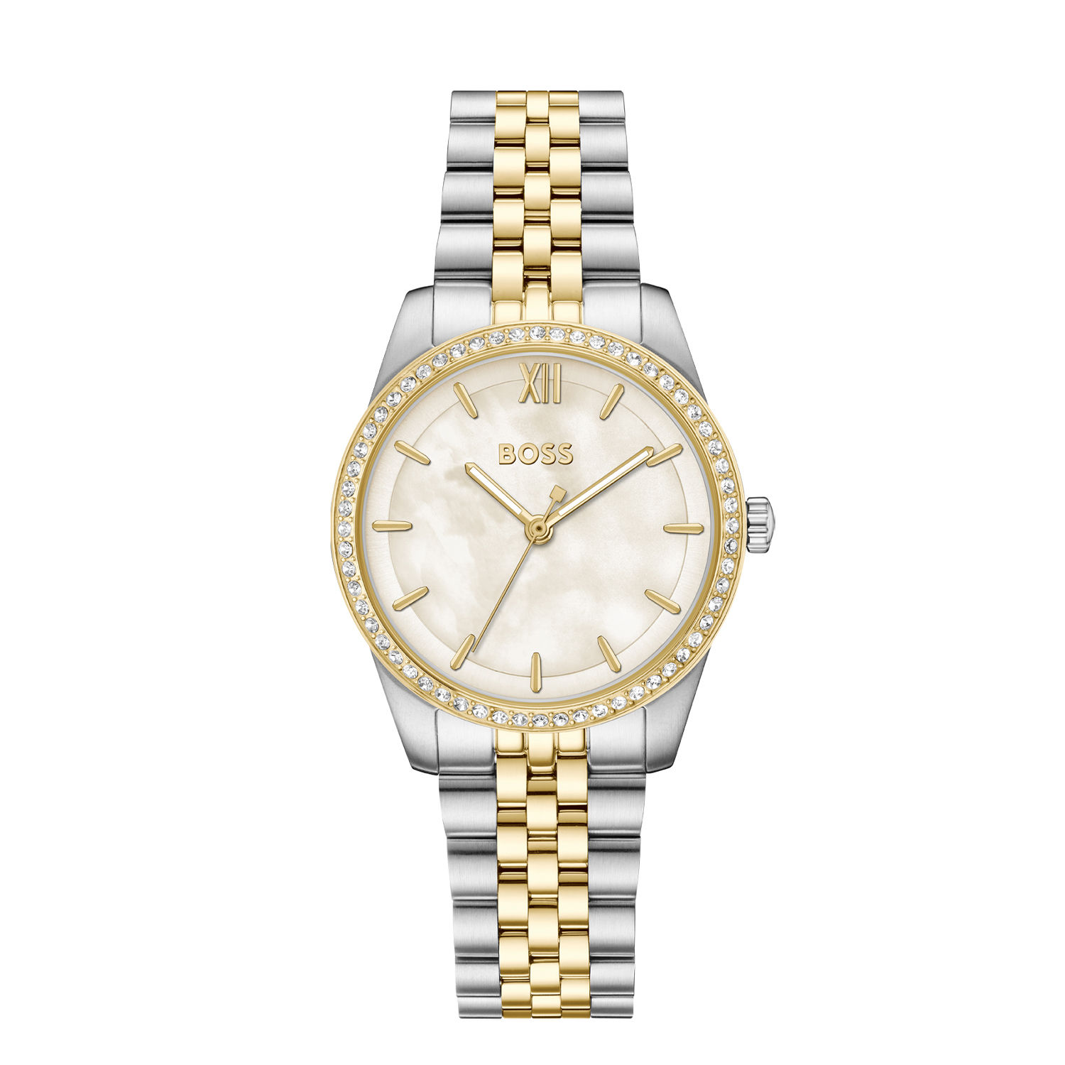 HB1502867 Hugo Boss Graceful Precious dameshorloge bicolor