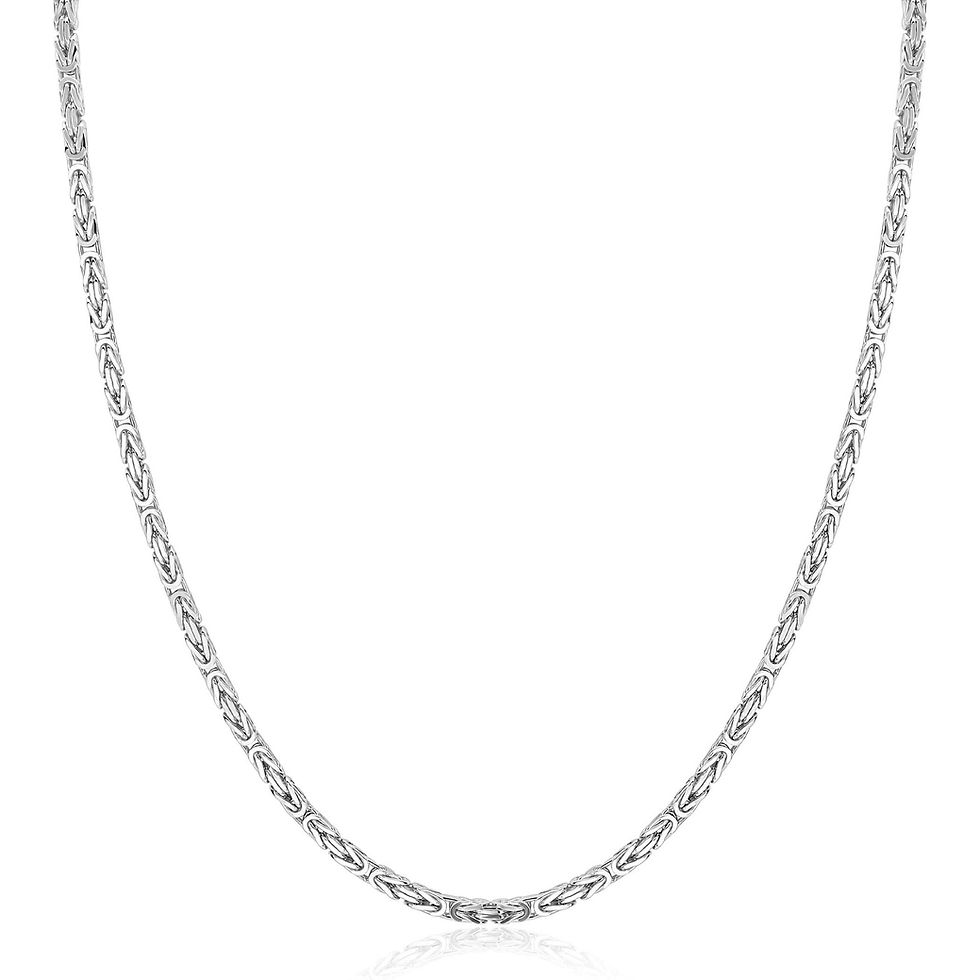 ZIC2846 ZINZI zilveren koningsschakel ketting massief