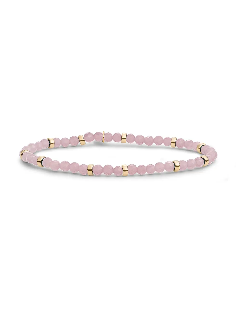 SBG-GEM66-MIX-RDL Sparkling Jewels Roundel Interstellar Armband Pink Opalite