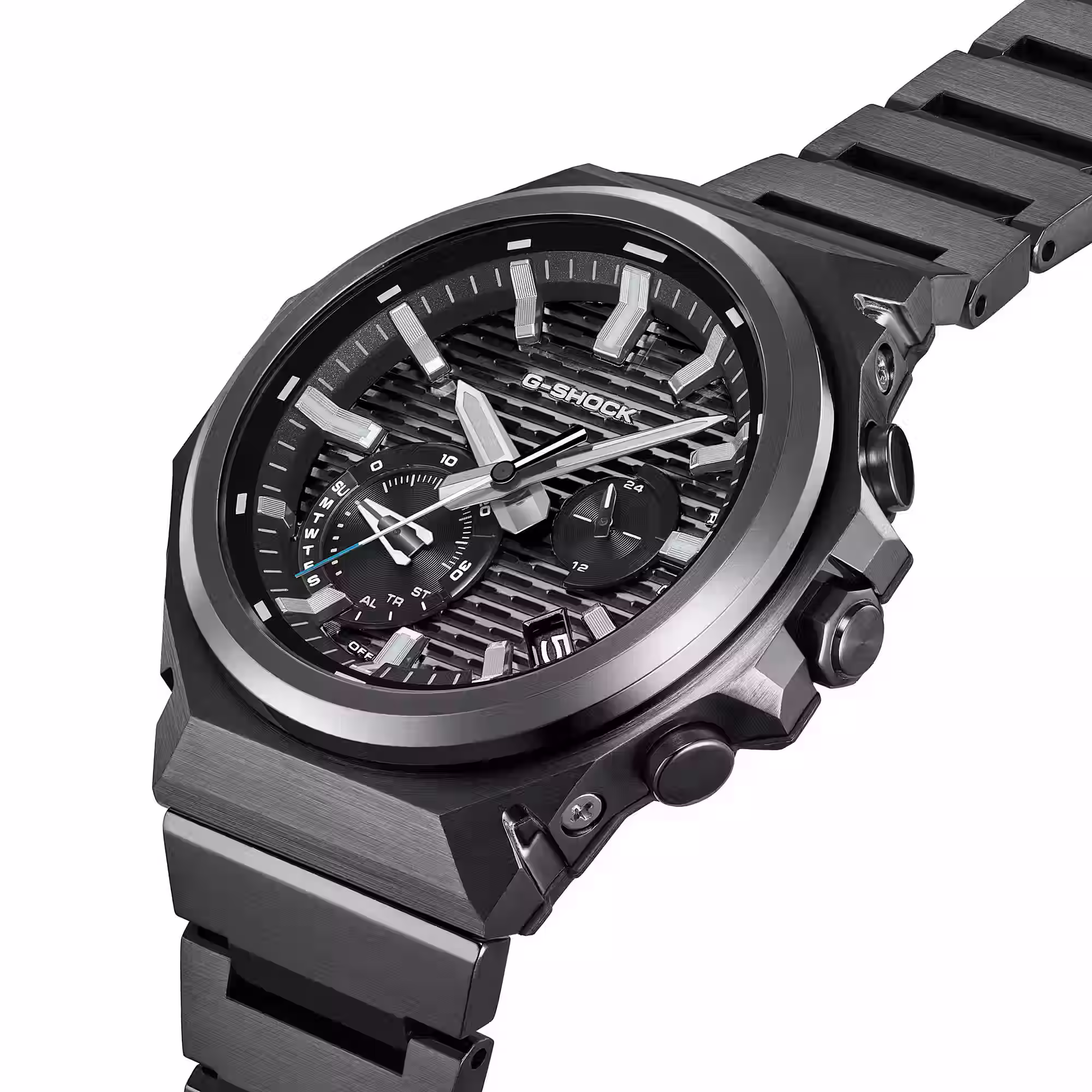 GST-B1000BD-1AER G-Shock G-Steel horloge Full Black