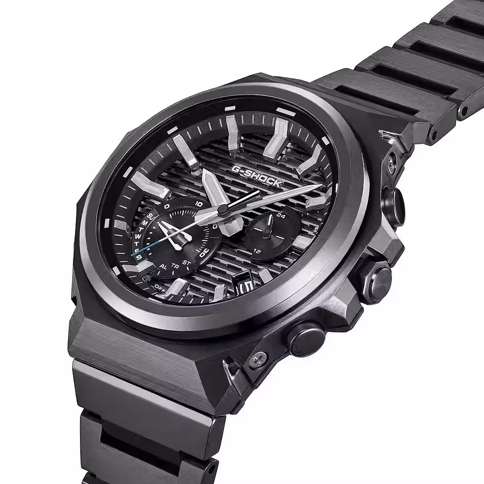 GST-B1000BD-1AER G-Shock G-Steel horloge Full Black