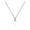 Thumbnail: N1060/3 Gisser Jewels zilver collier met solitair zirconia hanger