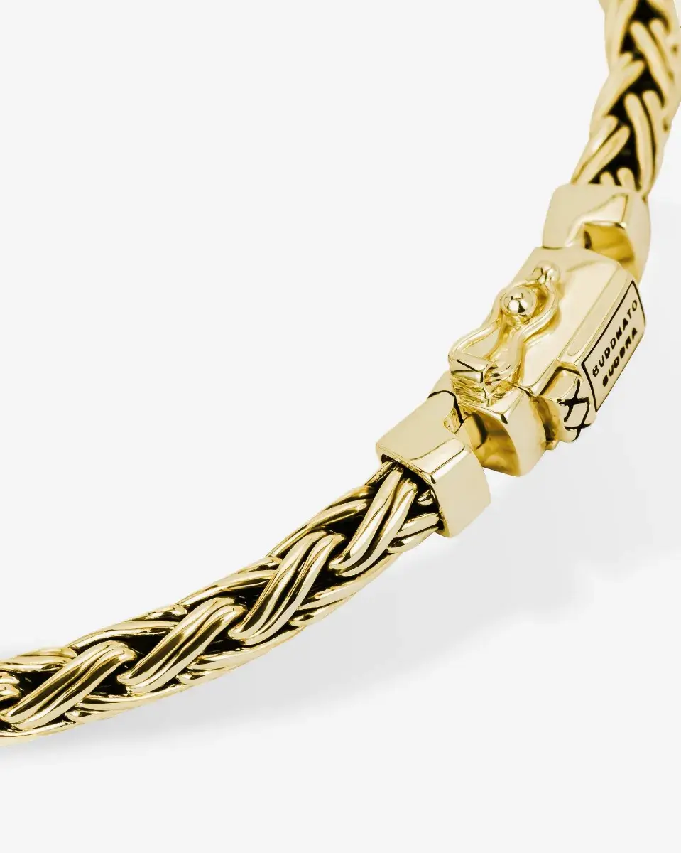 J175GV Buddha to Buddha Katja Mini Gold Vermeil armband