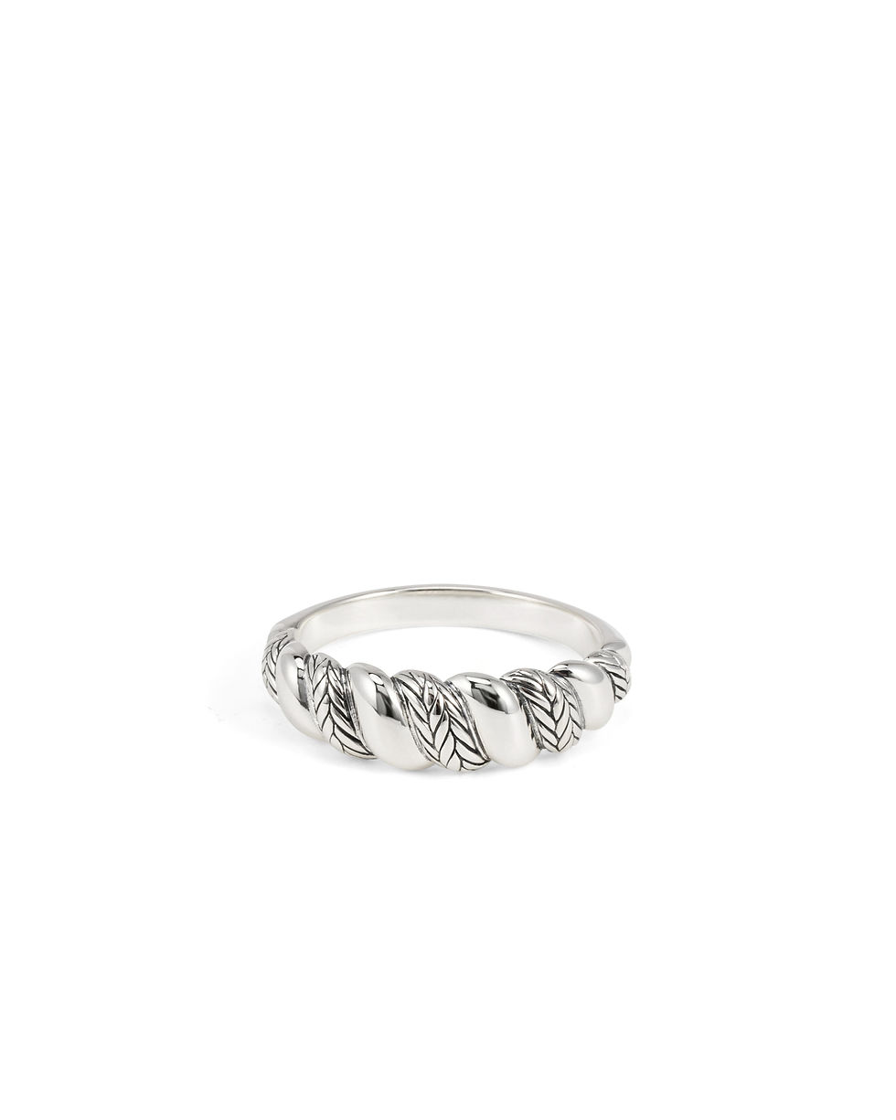 Thumbnail: 623 Buddha to Buddha Ellen Spiral Gradient ring