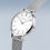 Thumbnail: 14134-004 Bering Classic dames horloge zilverkleurig milanees band