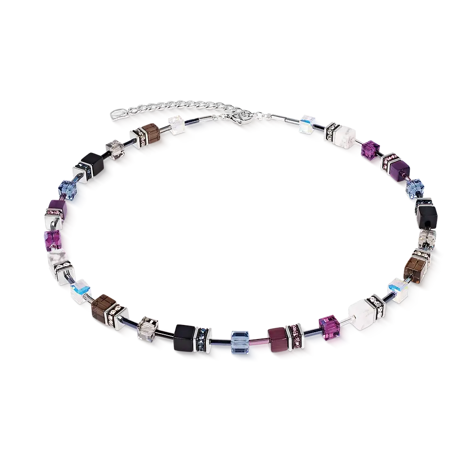 4905100812 Coeur de Lion collier GeoCUBE® Iconic Precious Necklace Twilight