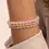 Thumbnail: SBG-GEM13-3MM-MIX Sparkling Jewels Rose Quartz Interstellar armband