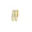 Thumbnail: 7236YZI Blush oorringen geelgoud met zirconia