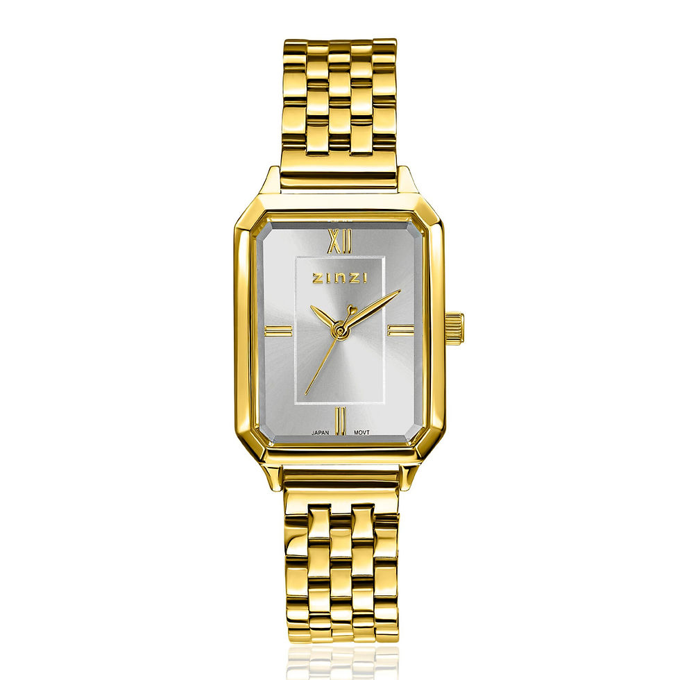 ZIW2533GB ZINZI Allure horloge goudkleur rechthoekig