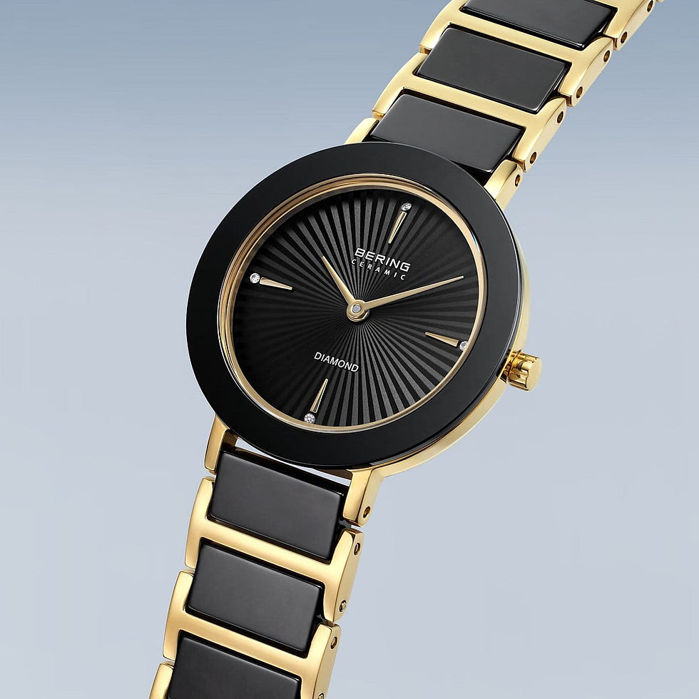 11429-732 Bering Ceramic dameshorloge met diamant