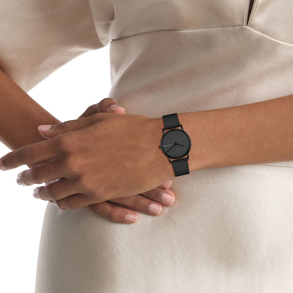 CK25100033 Calvin Klein Feel horloge 30mm zwart