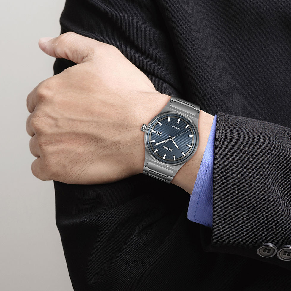 Thumbnail: HB1514119 Hugo Boss Candor automatic herenhorloge 41mm