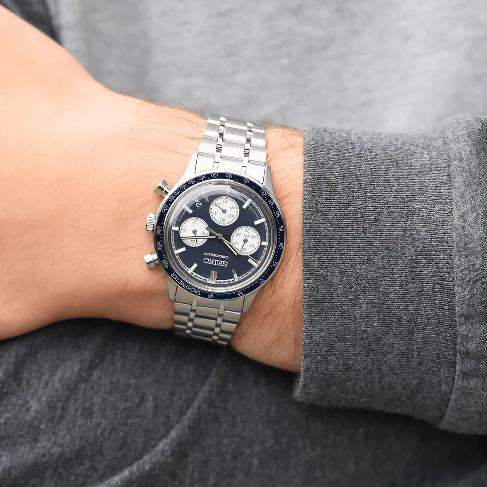 Thumbnail: SSB477P1 Seiko herenhorloge chronograaf