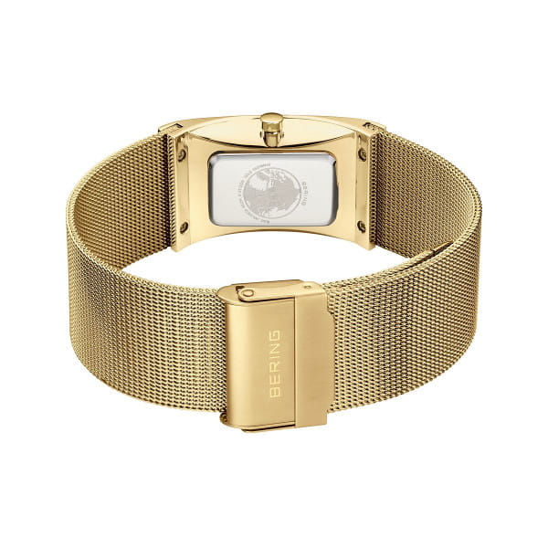 Thumbnail: 10222-331-S Bering Classic dames horloge verguld milanese band