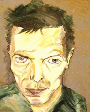 Self Portrait (Mustique) 2002 Lithograph on Fabriano paper 24 x 19 cm