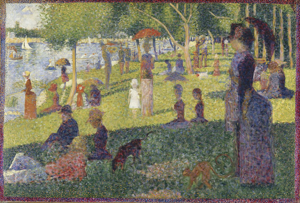 Analisi Dell Opera Una Domenica Pomeriggio Alla Grande Jatte