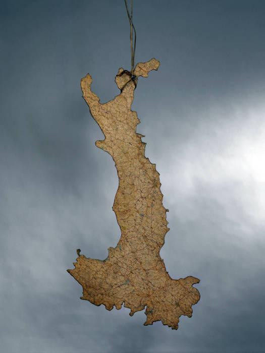 Un'«Italia capovolta» di Luciano Fabro (1936-2007)